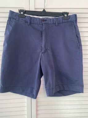 Polo Ralph Lauren Golf Shorts Mens 30 Blue Flat Front Classic Fit